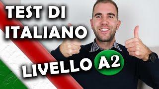 Test italiano A2 (Italian A2 level) | Italian language test