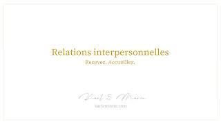 Interventions pour les relations interpersonnelles