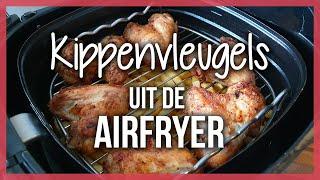 Kippenvleugels uit de Airfryer met Frietjes (recept)