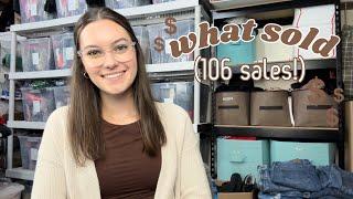 My October 2024 Sales on Poshmark & Mercari! What sold fast & for profit! How to make money online