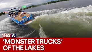 Calls to limit wakesurfing boats on Wisconsin lakes | FOX6 News Milwaukee