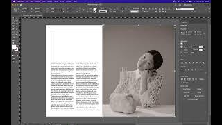 How to make image black and white - Adobe InDesign