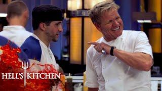 Chef Gets Kicked Out For Saying "Zacky Wacky" | Hell's Kitchen