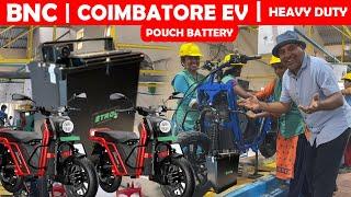 வெடிக்காத“LFP4 POUCH” BATTERY SCOOTERBNC EV FactoryTour Sakalakala Tv | Bnc Challenger 115