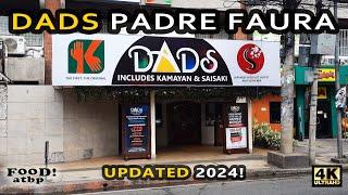 4K || DADS WORLD BUFFET  PADRE FAURA || Buffet restaurant tour & walk-around (Updated 2024!)