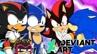 SONADOW CONFIRMED?! - Sonic & Shadow Vs Deviantart [Ft Charmy]