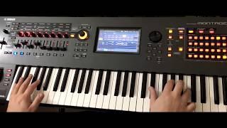 Yamaha Montage   piano & orchestra sounds improvisation