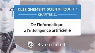 De l'informatique à l'intelligence artificielle (Enseignement scientifique Tle)