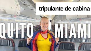 VUELO A MIAMI | VLOG | TRIPULANTE DE CABINA