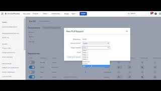 Git Integration for Jira Software - Create Pull Request