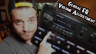 Line 6 Helix   How to Adjust Global Volume to FOH - 2 Minute Tips