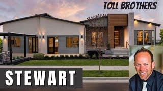 TOLL BROTHERS - Stewart Model HOME TOUR MODERN MODEL UTAH - #luxuryhomes #tollbrothers