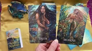 Messages from the Mermaids Oracle Deck Karen Kay Linda Olsen Flipthrough Review and sample readings