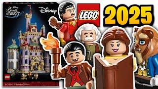 LEGO Disney Beauty and the Beast Castle 2025 Set OFFICIALLY Revealed