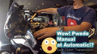 Manual Gear Shifting na push button wow! | Honda DCT dual clutch transmission