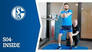 Reha-Besuch bei Daniel Caligiuri | FC Schalke 04