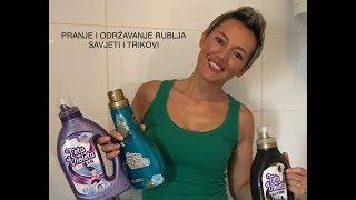 LAUNDRY ROUTINE- KAKO PRATI I ODRZAVATI RUBLJE- savjeti i trikovi