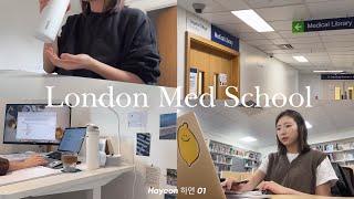‍ Mental slump, Med school finals study vlog | 런던의대생 브이로그