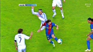 19 Year Old Lionel Messi Destroyed Real Madrid (With Rare Commentary)