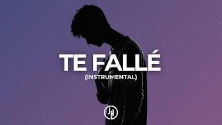 TE FALLÉ  Reggaeton Beat | Instrumental Romántico Triste 2025