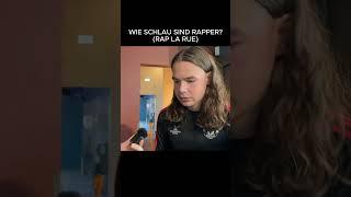 WIE SCHLAU SIND RAPPER?! (RAP LA RUE VERSION)  #highlights #omed #raplarue #haaland936 #haaland #ilo