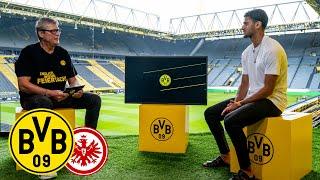 "Want to work hard for the team!" | Matchday Magazine with Mo Dahoud | BVB - Eintracht Frankfurt