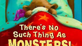 Bedtime story book | There’s No Such Thing As MONSTERS! | CC Stardust read aloud lullaby