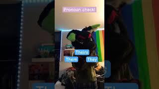 Please respect my pronouns! #Pronouns #like #subscribe #Furry