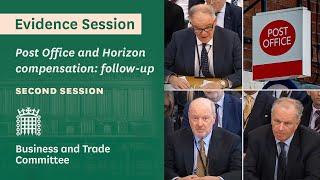 Post Office Horizon compensation | Second Session - Business and Trade Committee