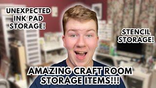 AMAZING Craftroom ORGANIZATION and STORAGE Items!