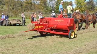 Horse Powered Baler