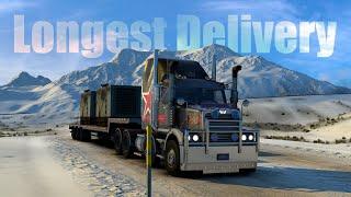 Longest Delivery | Alaska to Mexico | Western Star® 4800 | American Truck Simulator | Logitech G29