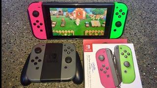 Unboxing - Neon Pink and Neon Green Joy-Cons from Amazon