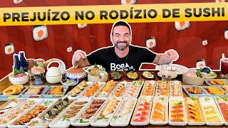 CORBUCCI VAI AO RODÍZIO DE SUSHI E PEDE TUDO!!