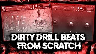 How to make DIRTY Drill Beats | FL Studio Dark Drill Tutorial