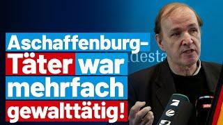 Gottfried Curio zu den neusten Erkenntnissen rund um den Aschaffenburg-Täter. AfD-Fraktion