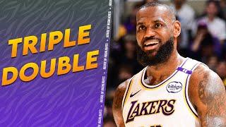 LeBron James Triple-Double 19 PTS 16 AST 10 REB vs Raptors  FULL Highlights