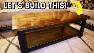 How to Make a Wood Coffee Table | DIY
