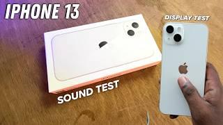 iPhone 13 Sound Test, Display Test || 6.1inch Display Test, Dual Speaker Sound Test || iPhone 13