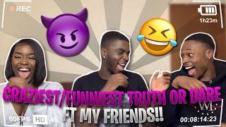 Craziest/Funniest Truth Or Dare Ever ft My Friends @MaggieMayhem @_dammz