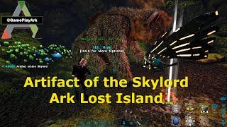 The Shortest Path to the Skylord Artifact on Ark Lost Island