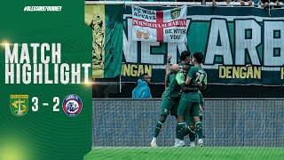 MATCH HIGHLIGHT | PERSEBAYA 3 - 2 AREMA FC