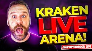 Battling Krakens in Live Arena with My New Builds!