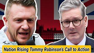 Protests Against Keir Starmer Tommy Robinson Speaks Out!