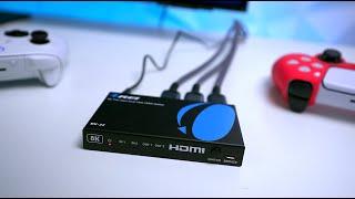 120Hz 4K HDMI 2.1 Switcher – Orei BK-22