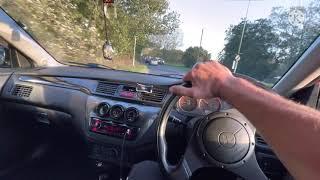 Mitsubishi Evo 7 POV drive (October 2021)