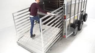 Ifor Williams tandemas veetrailer van Aanhangwagens XXL West-Brabant