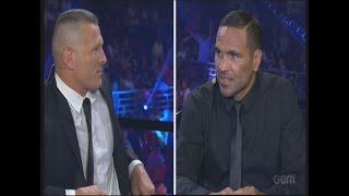 Anthony Mundine & Danny Green tense interview