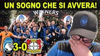 ATALANTA - LEVERKUSEN 3-0 REACTION L' ATALANTA VINCE L' EUROPA LEAGUE  LOOKMAN STRATOSFERICO ️