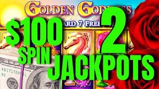 High limit gambling in LAS VEGAS! JACKPOTS! GOLDEN GODDESS! Cosmpolitan of las vegas slots